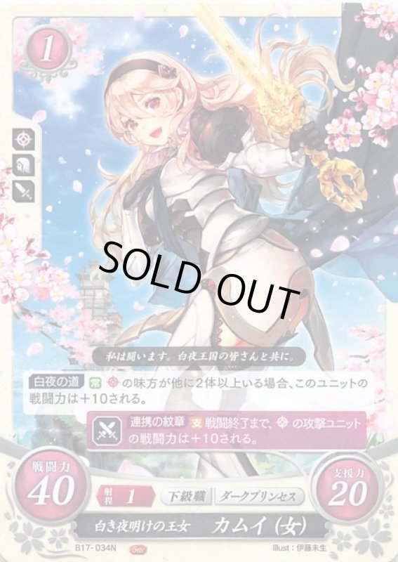 画像1: B17-034 N 白き夜明けの王女 カムイ（女） (1)