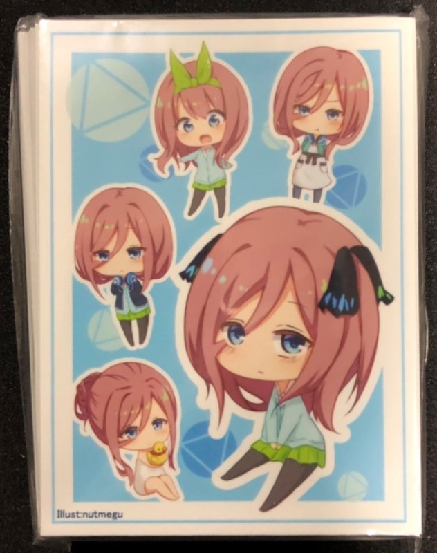 画像1: アクアアルタ　カードスリーブ　三玖　B (1)
