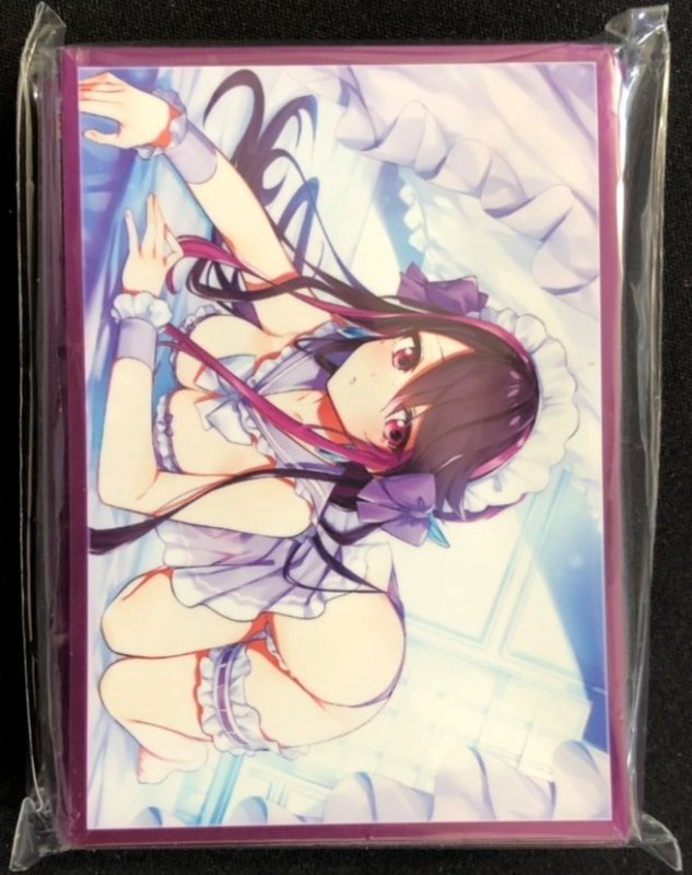 画像1: ミッドナイトブルー　ミニカードスリーブ　メイドランジェリー瑠璃 (1)
