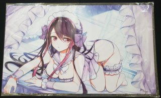 ミッドナイトブルー プレイマット 遊戯王 メイドランジェリー
