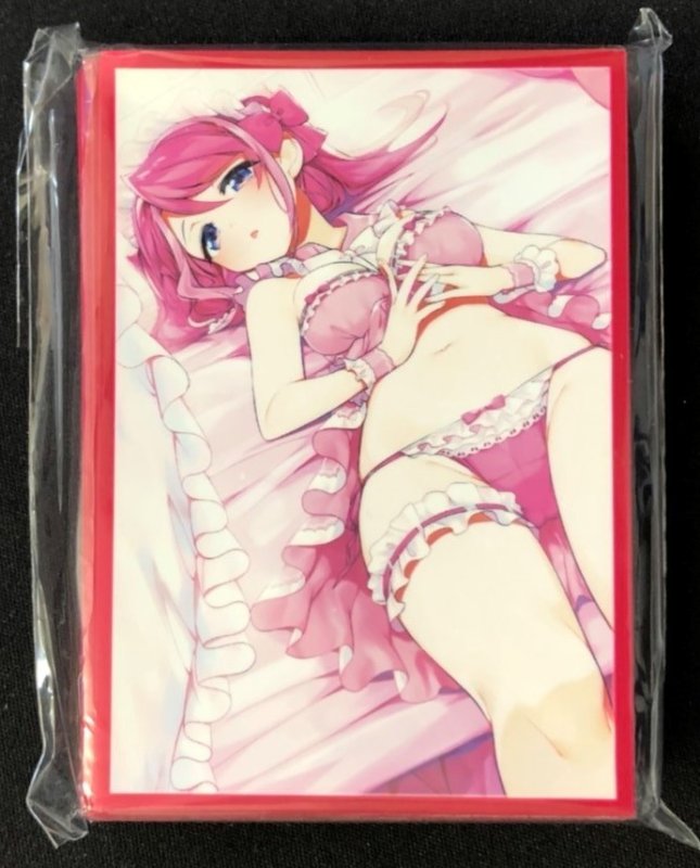 画像1: ミッドナイトブルー　ミニカードスリーブ　メイドランジェリー柚子 (1)