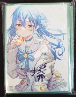 ミッドナイトブルー カードスリーブ ホロライブ メイド すいせい