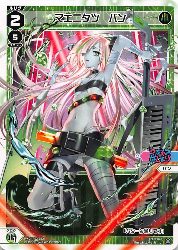 画像1: WXDi-P02-022 L マエニタツ バン (1)