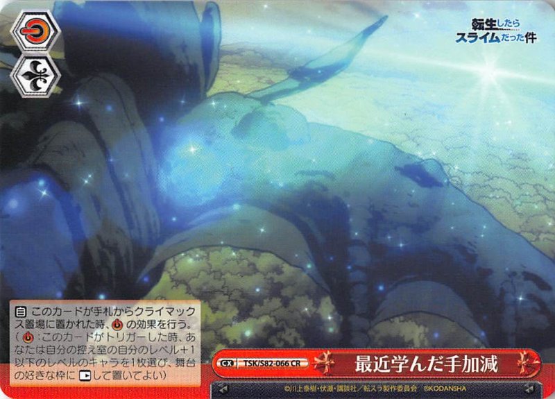 画像1: TSK/S82-066 CR 最近学んだ手加減 (1)