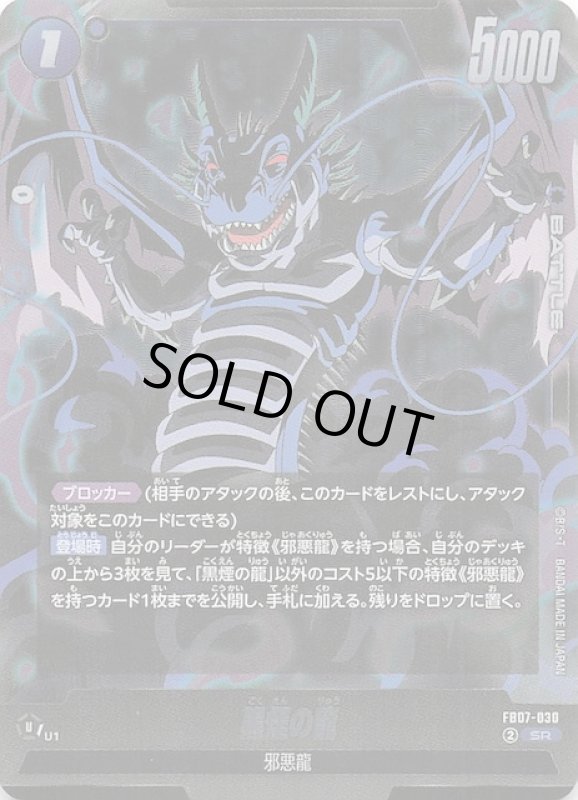 画像1: FB07-030 SR 黒煙の龍 (1)