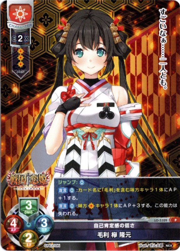 画像1: LO-5329	P 自己肯定感の低さ 毛利 欅 隆元 (1)