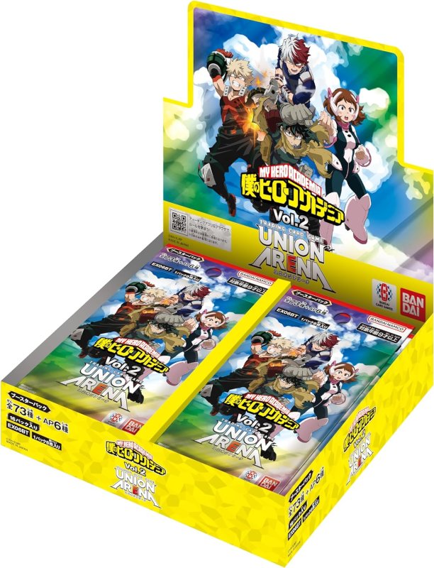 画像1: ユニオンアリーナ　僕のヒーローアカデミア Vol.2　赤　U4種+C4種　各4枚ずつセット (1)