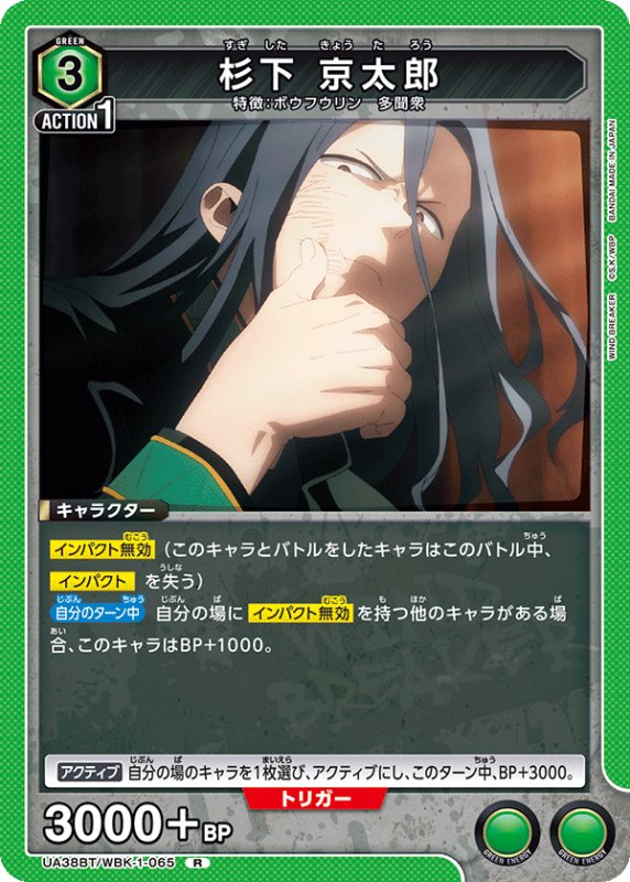 画像1: UA38BT/WBK-1-065 R 杉下 京太郎 (1)