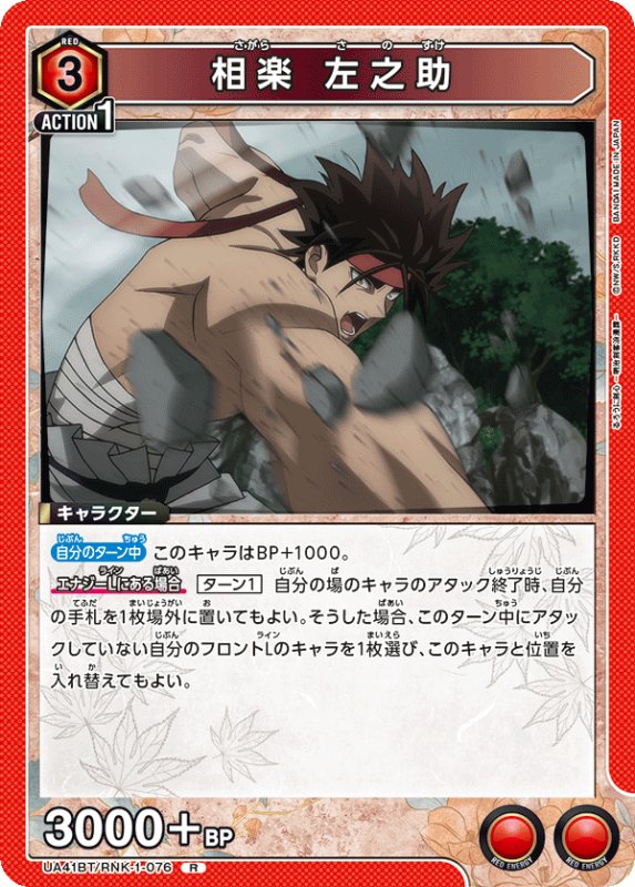 画像1: UA41BT/RNK-1-076 R 相楽 左之助 (1)