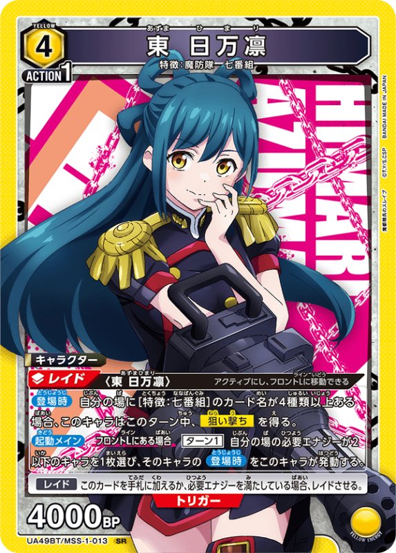 画像1: UA49BT/MSS-1-013 SR 東 日万凛 (1)