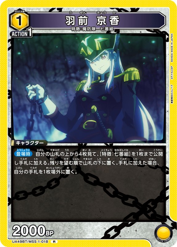 画像1: UA49BT/MSS-1-018 R 羽前 京香 (1)