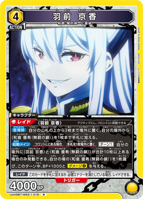 画像1: UA49BT/MSS-1-019 R 羽前 京香 (1)