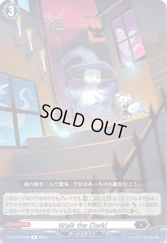 画像1: DZ-BT03/068 R Walk the Dark! (1)