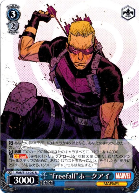画像1: MAR/S113-087 R “Freefall”ホークアイ (1)