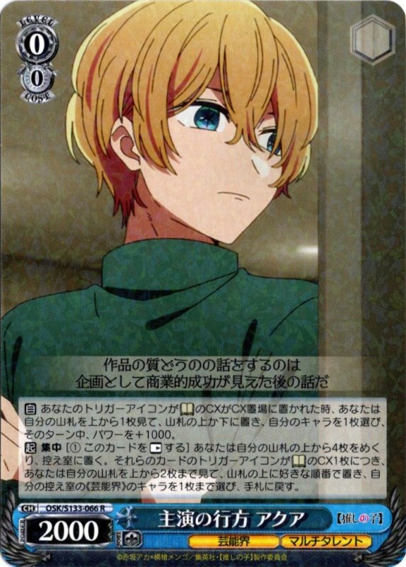 画像1: OSK/S133-066 R 主演の行方 アクア (1)