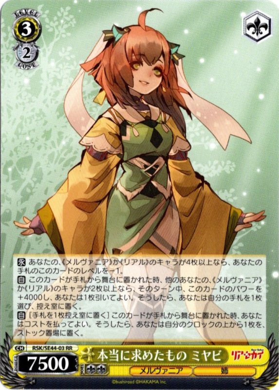 画像1: RSK/SE44-03 RR 本当に求めたもの ミヤビ (1)