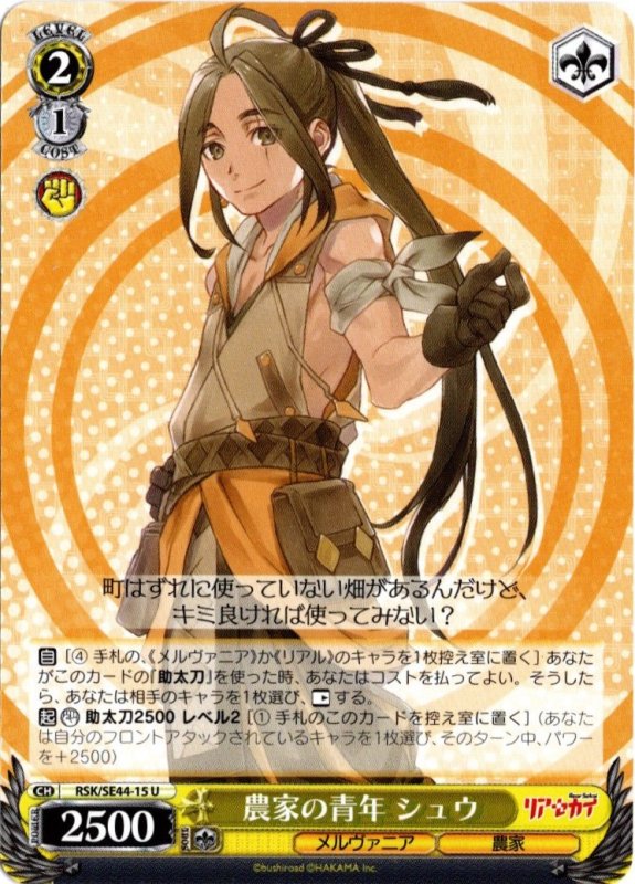 画像1: RSK/SE44-15 U 農家の青年 シュウ (1)