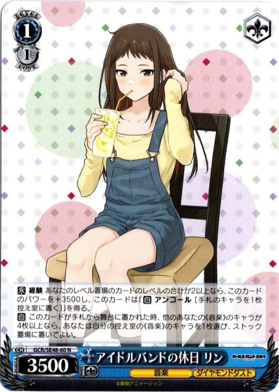 画像1: GCR/SE48-60 N アイドルバンドの休日 リン (1)