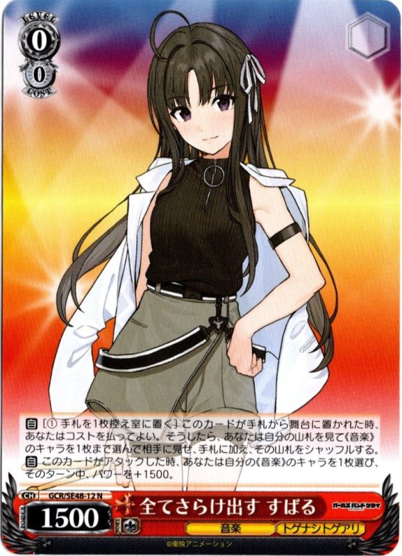 画像1: GCR/SE48-12 N 全てさらけ出す すばる (1)