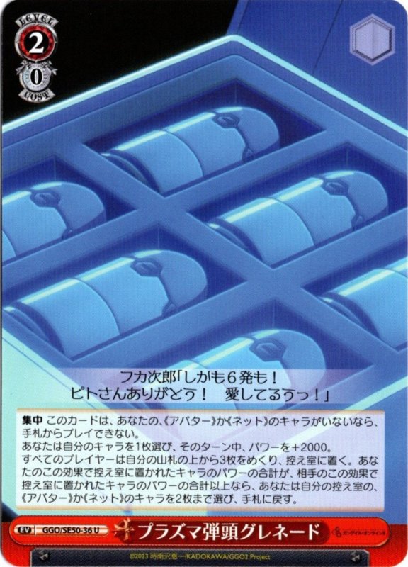 画像1: GGO/SE50-36 U プラズマ弾頭グレネード (1)