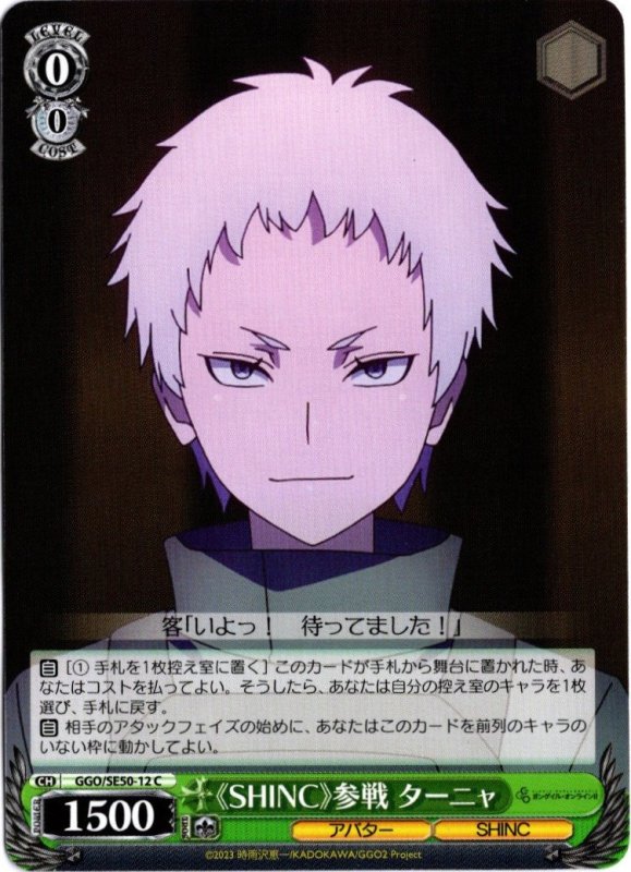 画像1: GGO/SE50-12 C 《SHINC》参戦 ターニャ (1)