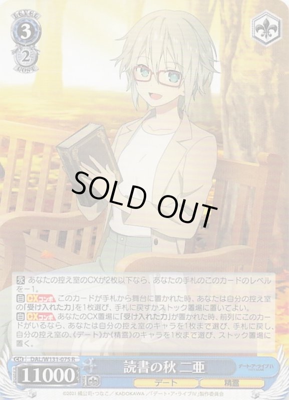 画像1: DAL/W131-075 R 読書の秋 二亜 (1)