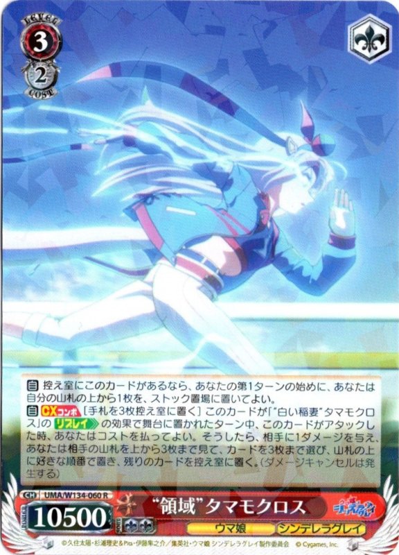 画像1: UMA/W134-060 R “領域”タマモクロス (1)