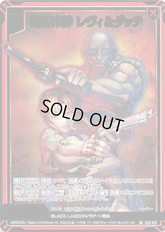 画像1: E53-037 SR 沈着冷静 レヴィ＆ダッチ (1)