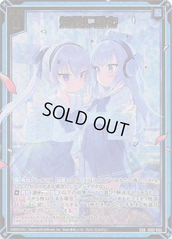 画像1: IG07-053 SSR 知性に励む (1)