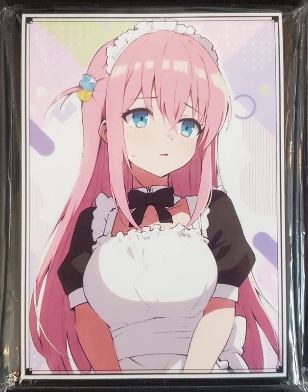 画像1: サンパン　カードスリーブ　ぼっち・ざ・ろっく!　後藤ひとり メイド (1)