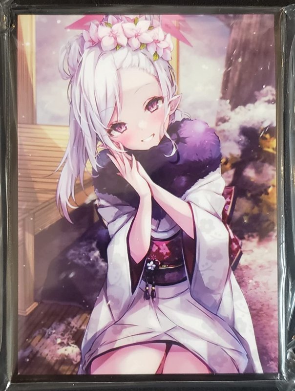 画像1: サンパン　カードスリーブ　ブルーアーカイブ　正月ムツキ (1)