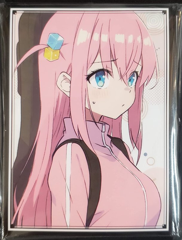 画像1: サンパン　カードスリーブ　ぼっち・ざ・ろっく!　後藤ひとり (1)