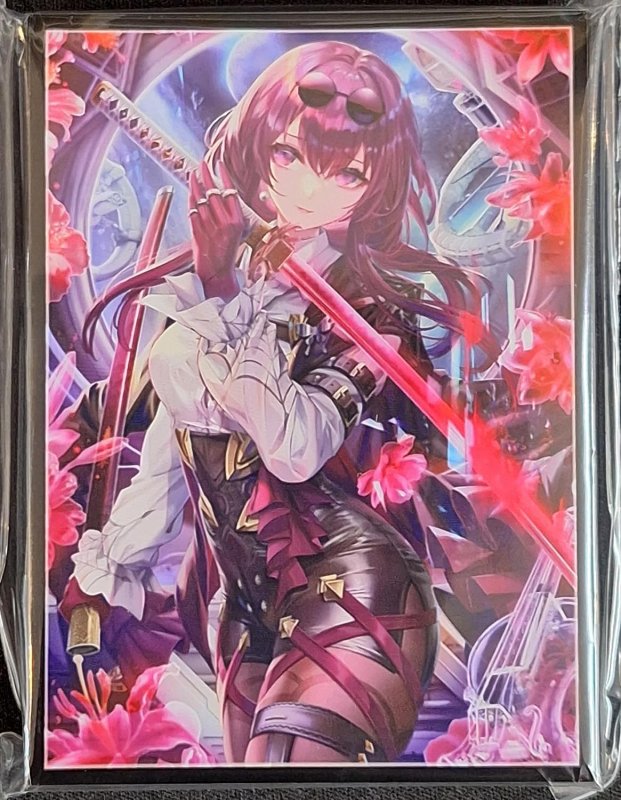 画像1: ミッドナイトブルー　カードスリーブ　崩壊：スターレイル　カフカ B (1)