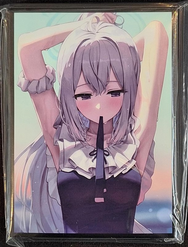 画像1: サンパン　カードスリーブ　ブルーアーカイブ　水着ミヤコ B (1)