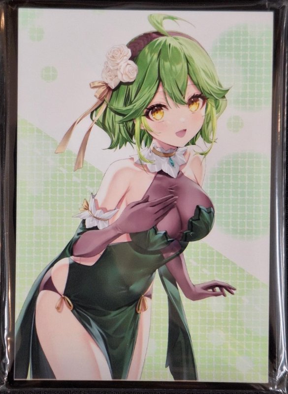 画像1: ミッドナイトブルー　ミニカードスリーブ　遊戯王　ドレス リン (1)