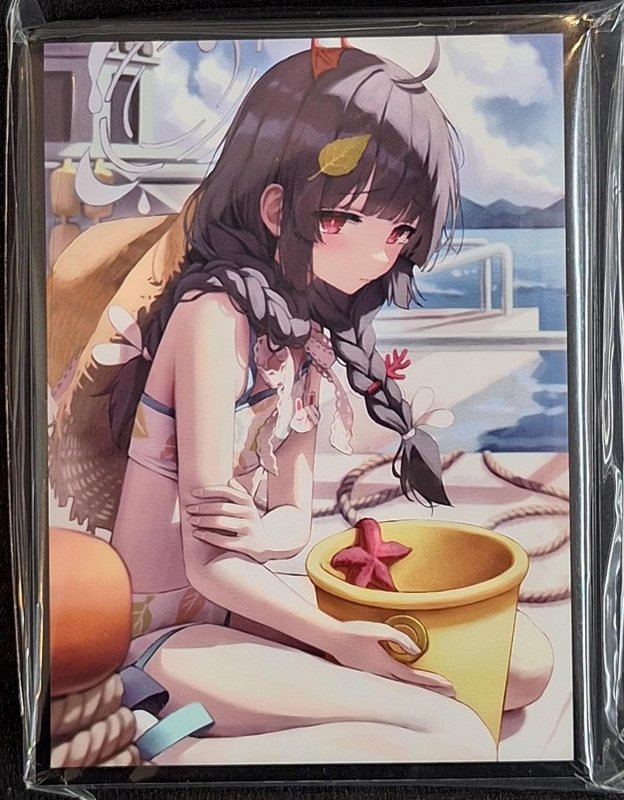 画像1: サンパン　カードスリーブ　ブルーアーカイブ　水着ミユ A (1)