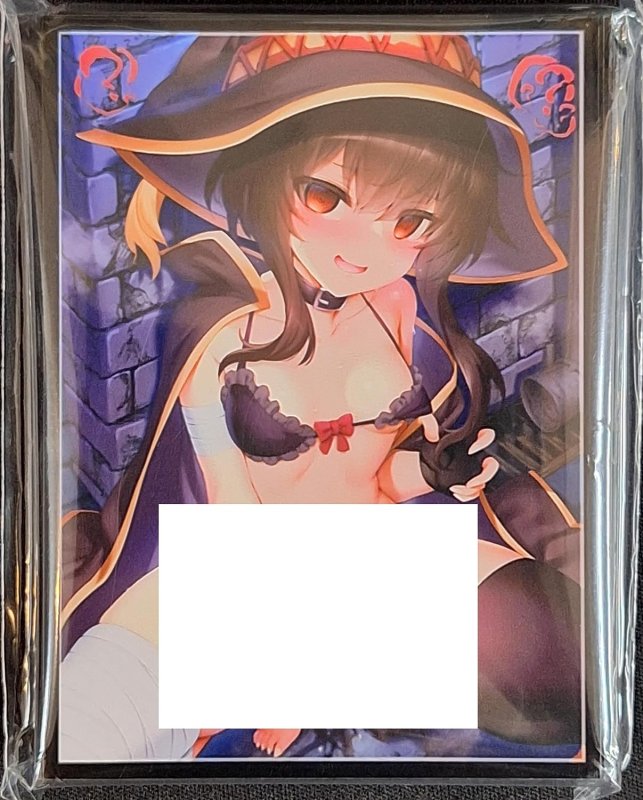 画像1: ミッドナイトブルー　カードスリーブ　この素晴らしい世界に祝福を　めぐみん A (1)