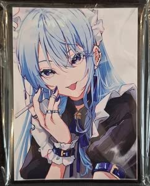 ミッドナイトブルー カードスリーブ ホロライブ メイド すいせい