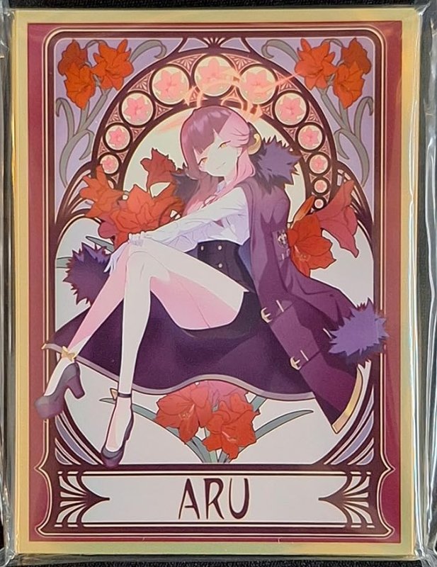 画像1: 混沌の女神様　カードスリーブ　ブルーアーカイブ　ミュシャ アル (1)