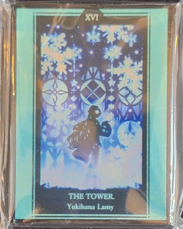 画像1: サンパン　カードスリーブ　ホロライブ　タロット 雪花ラミィ (1)