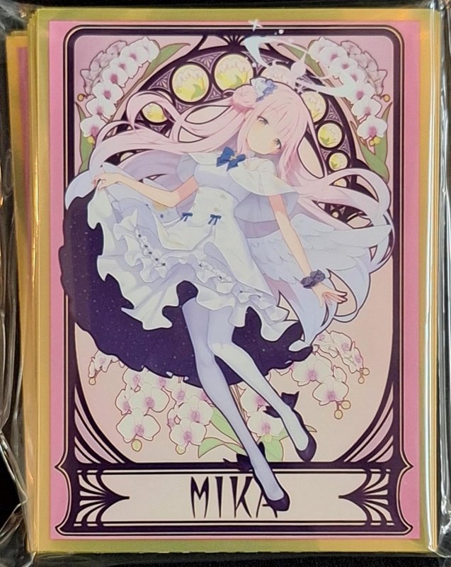画像1: 混沌の女神様　カードスリーブ　ブルーアーカイブ　ミュシャ ミカ (1)