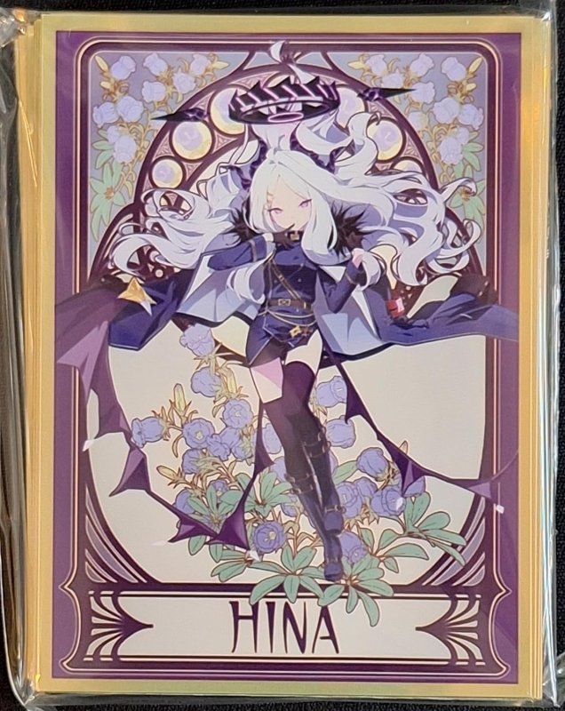 画像1: 混沌の女神様　カードスリーブ　ブルーアーカイブ　ミュシャ ヒナ (1)