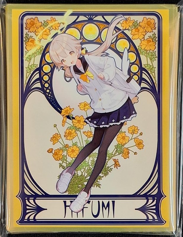 画像1: 混沌の女神様　カードスリーブ　ブルーアーカイブ　ミュシャ ヒフミ (1)