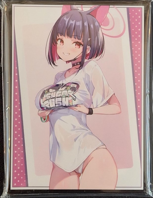 画像1: サンパン　カードスリーブ　ブルーアーカイブ カズサ (1)