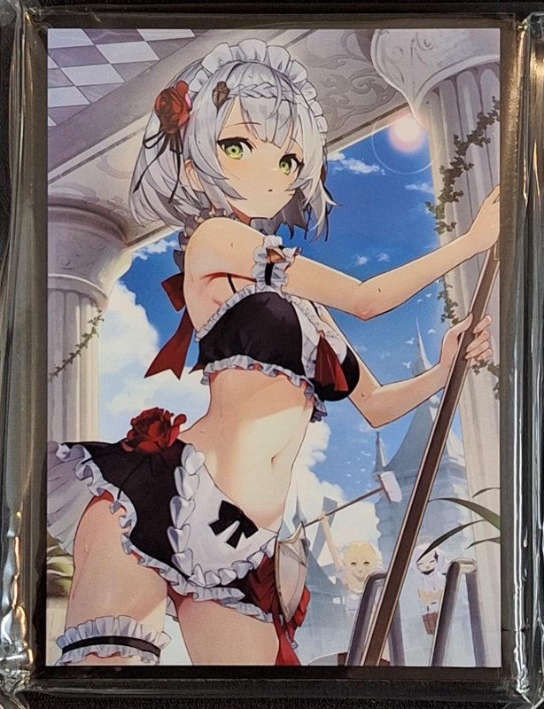 画像1: 白詰草　カードスリーブ　原神 ノエル (1)