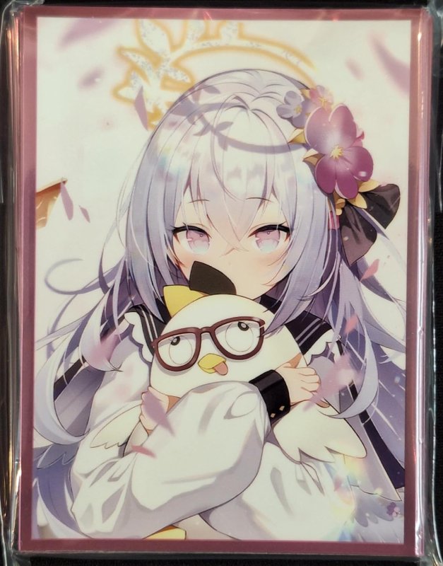 画像1: 白詰草　カードスリーブ　ブルーアーカイブ アズサ (1)