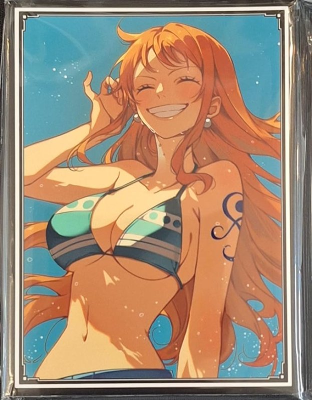 画像1: 混沌の女神様　カードスリーブ　ONE PIECE ナミ (1)