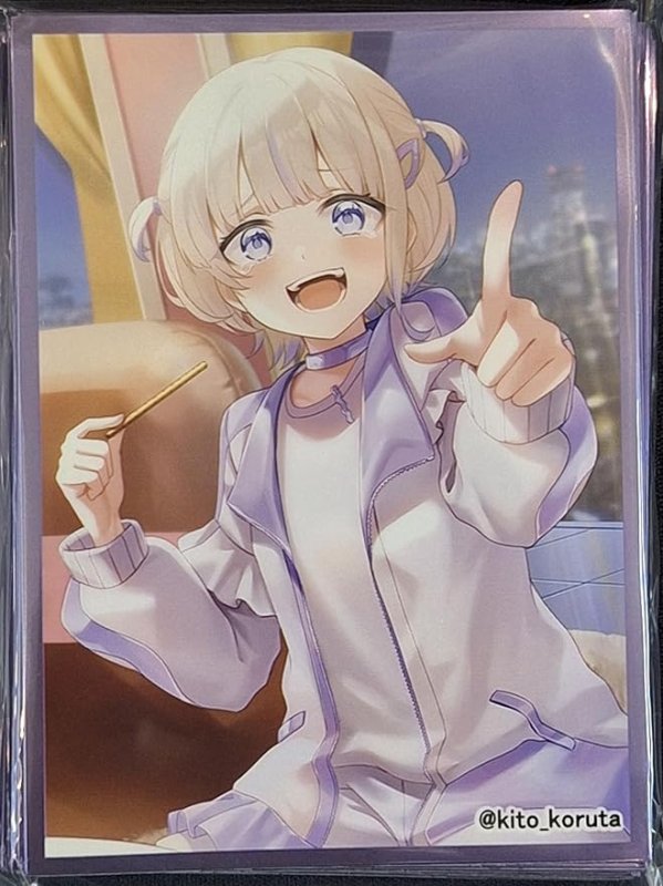 画像1: 白詰草　カードスリーブ　ホロライブ 轟はじめ (1)