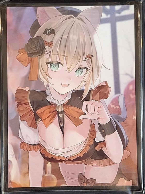 画像1: 白詰草　カードスリーブ　ぶいすぽっ! 　胡桃のあ (1)
