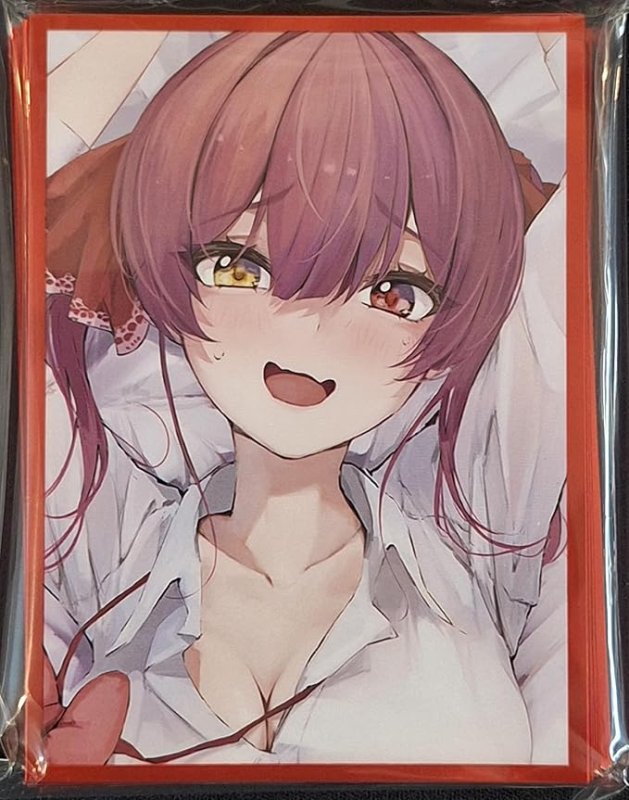 画像1: 白詰草　カードスリーブ　ホロライブ 宝鐘マリン (1)